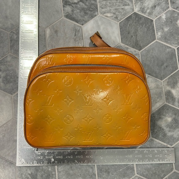 Louis Vuitton‎ LV Yellow Vernis Murray Backpack EUC - Picture 10 of 17